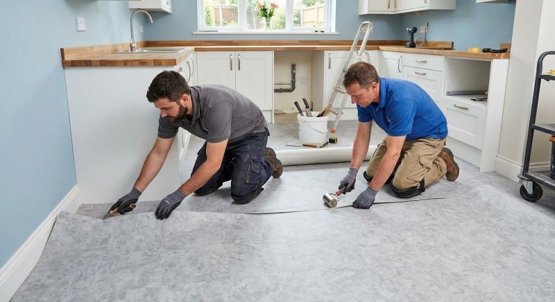 Sheet Linoleum Installation in Antioch, TN