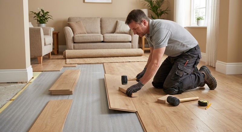 Laminate Floor Installation in Culleoka, TN