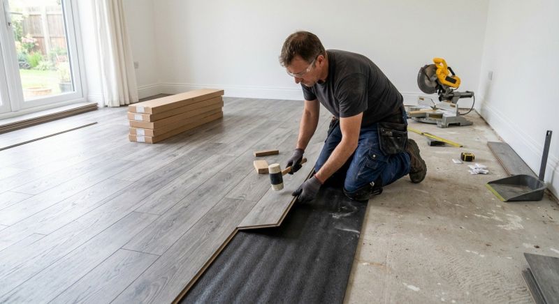Laminate Floor Installation in Culleoka, TN