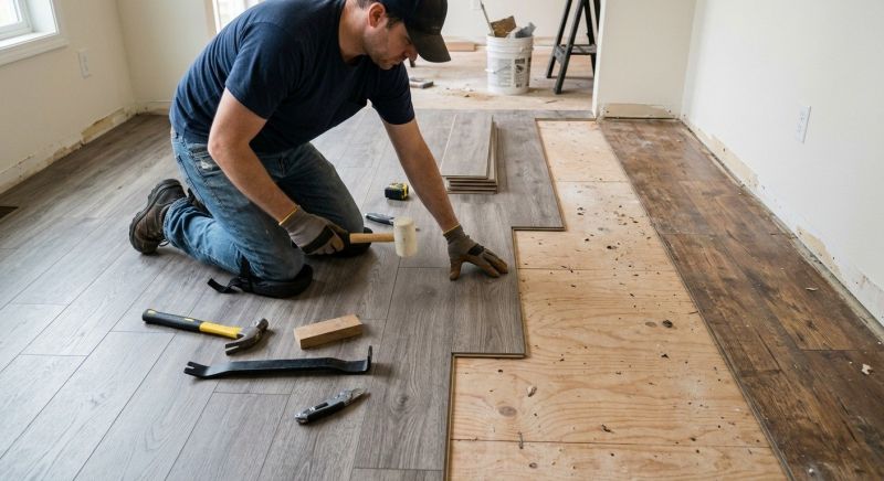 Laminate Floor Remodeling in Spring Hill, TN