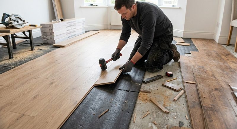 Laminate Floor Remodeling in Spring Hill, TN