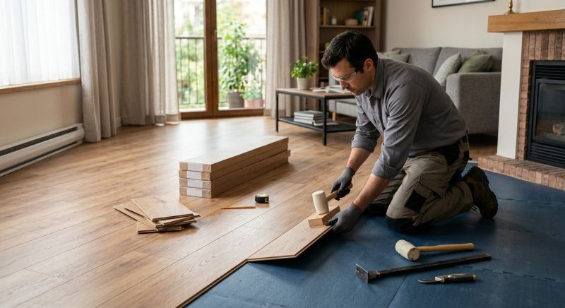 Laminate Floor Replacement in Fairview, TN