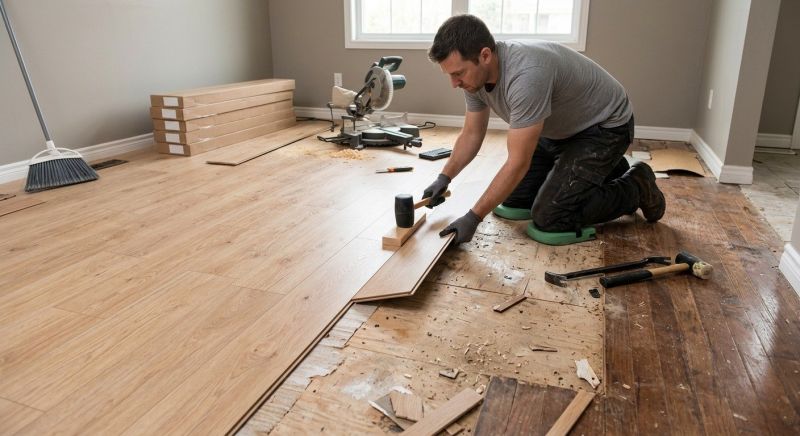 Laminate Floor Replacement in Nashville, TN