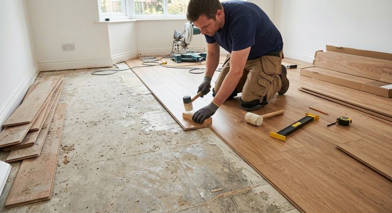 Laminate Floor Replacement in Thompsons Station, TN
