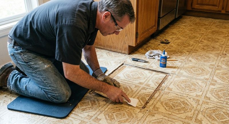 Linoleum Floor Installation in College Grove, TN