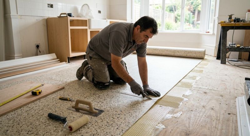 Linoleum Floor Installation in Culleoka, TN