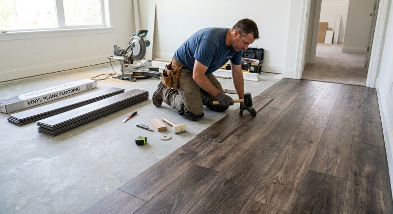 Linoleum Floor Installation in Spring Hill, TN