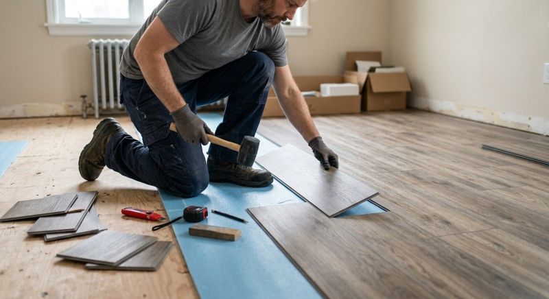 Linoleum Floor Installation in Spring Hill, TN