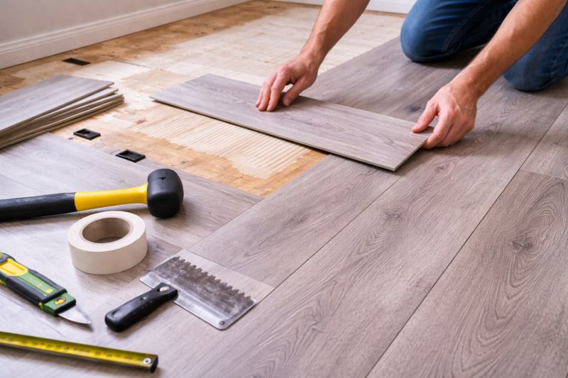 Linoleum Floor Installation in Marshall County, TN
