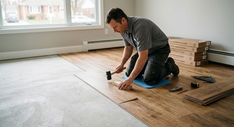 Linoleum Floor Installation in Maury County, TN