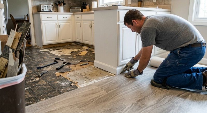 Linoleum Flooring Replacement in Spring Hill, TN