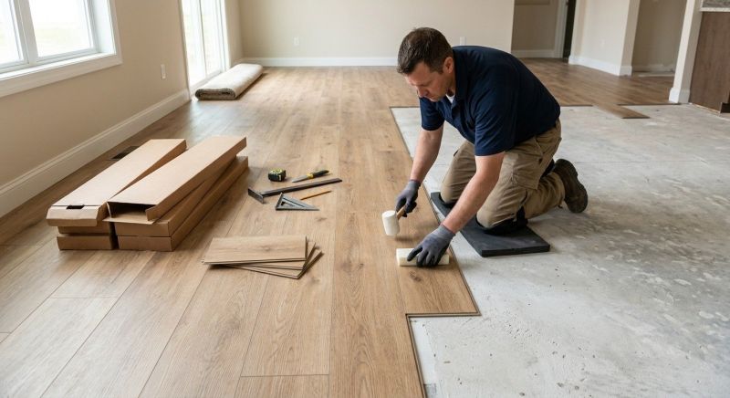 Luxury Vinyl Tile Installation in Franklin, TN