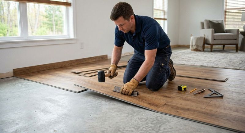 Luxury Vinyl Tile Installation in Franklin, TN
