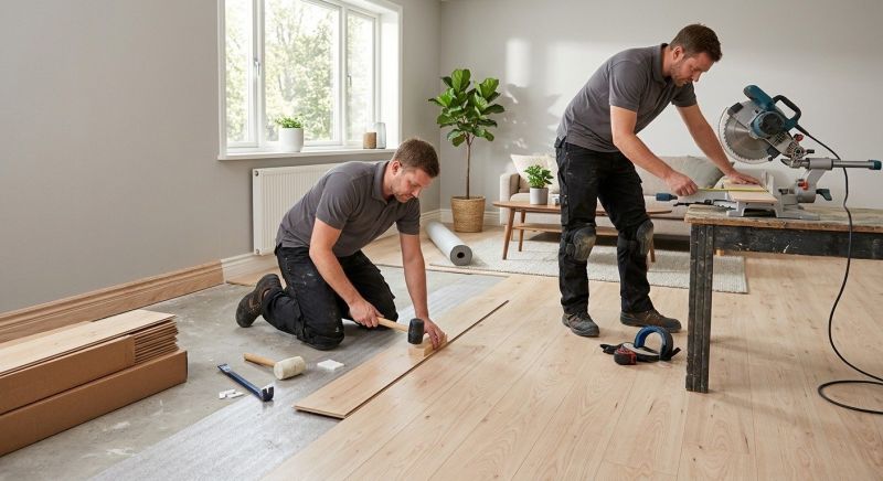 Plank Laminate Installation in Spring Hill, TN