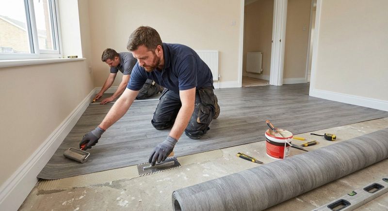 Sheet Flooring Installation in Franklin, TN