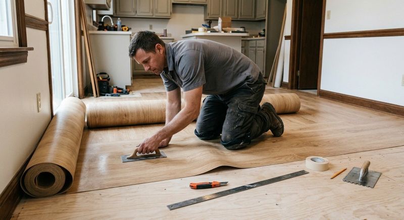 Sheet Flooring Installation in Franklin, TN