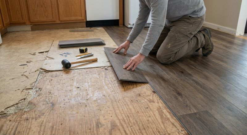 Vinyl Flooring Installation in Arrington, TN