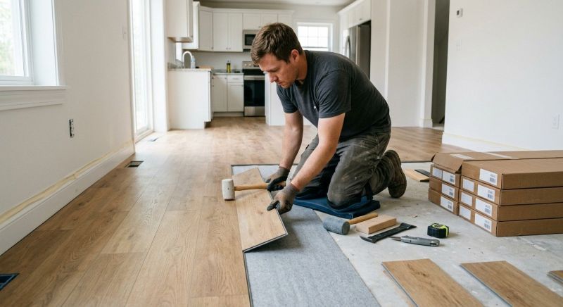 Vinyl Plank Floor Installation in Spring Hill, TN